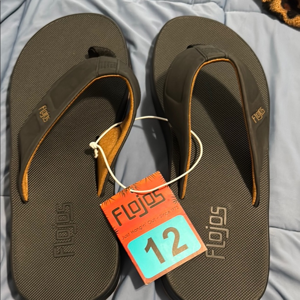Flojos Charcoal Sandals